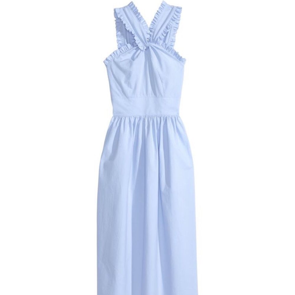 H&M Pretty Pastel Woven Cotton Dress
